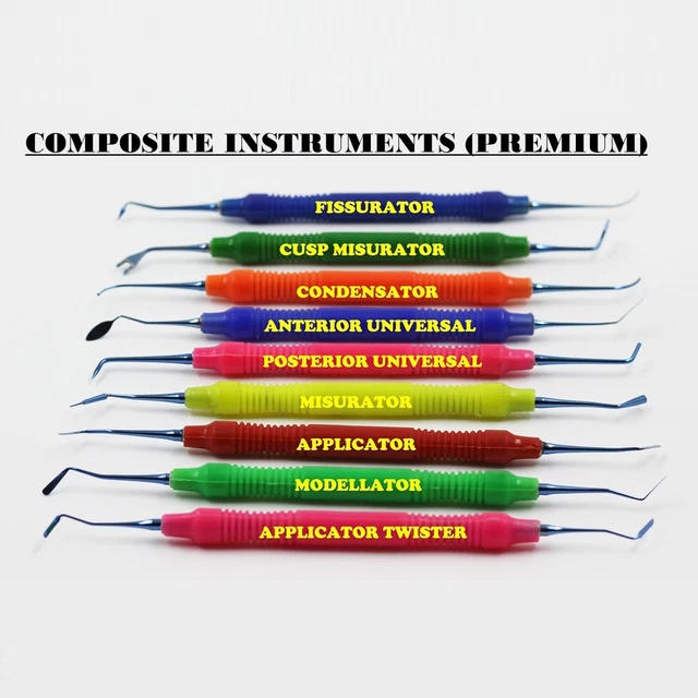 Julldent Composite Instruments Set of 9