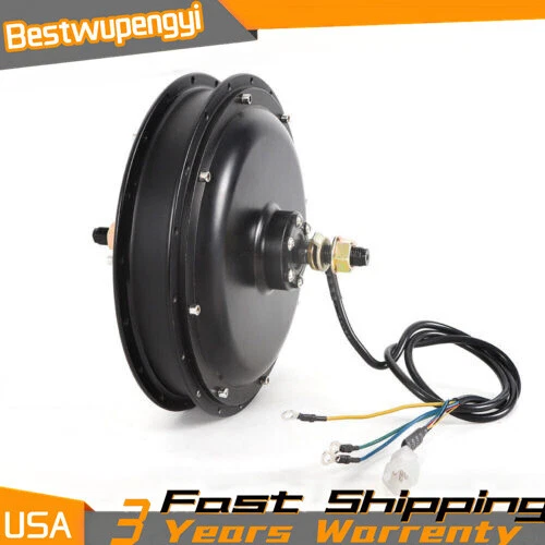 48V 1500W FAT Bike Hub Motor Powerful Brushless Ebike Motor Hub 500RPM