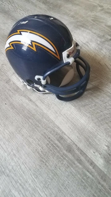 Vintage Nfl San Diego Chargers Blue Riddell Football Mini Helmet
