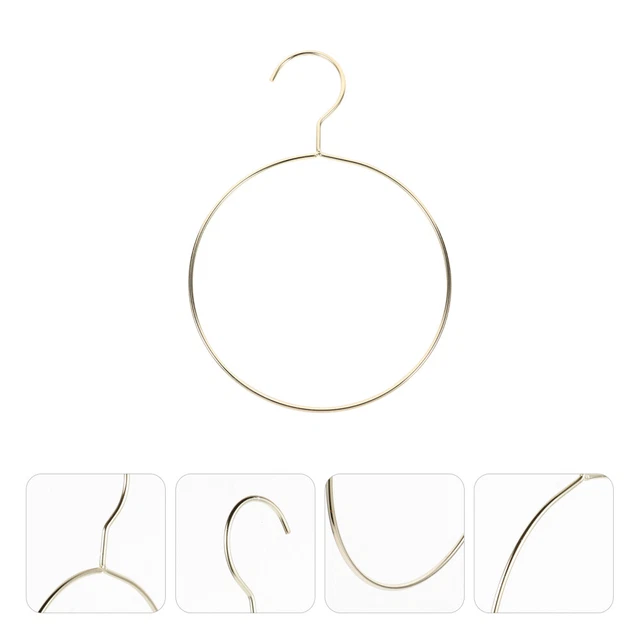 Soporte de corbata de anillo de acero inoxidable soporte de toalla de baño soporte de corbata