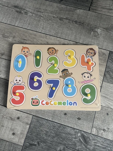 COCOMELON LEARNING NUMBERS Puzzle Board | Infants Favourite TV Show £8.