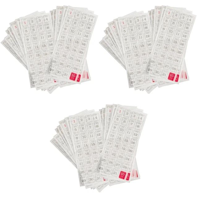 Adesivi numerici per scrapbooking, bricolage, decorazione - Oltre 630