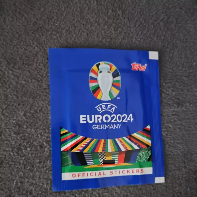 TOPPS EURO 2024 Sticker Collection 2x Single Pack (6 Stickers) £0.99