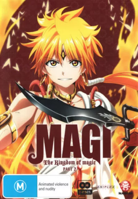 Magi: The Labyrinth of Magic: Season 1 2 3 (Vol.1 - 63 End) ~ All Region ~  New