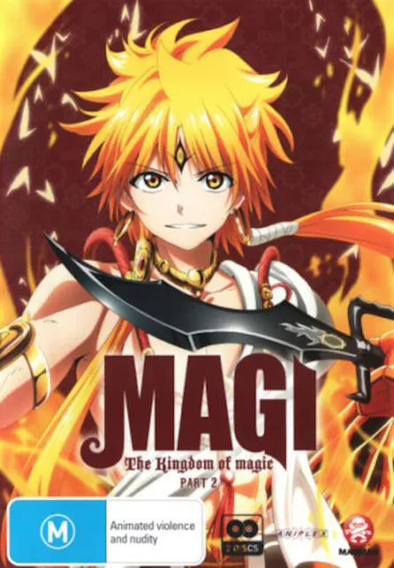 Anime DVD Magi The Labyrinth Of Magic Season 1-3 (1-63End)+ OVA Vol 1-5 Eng  Subs