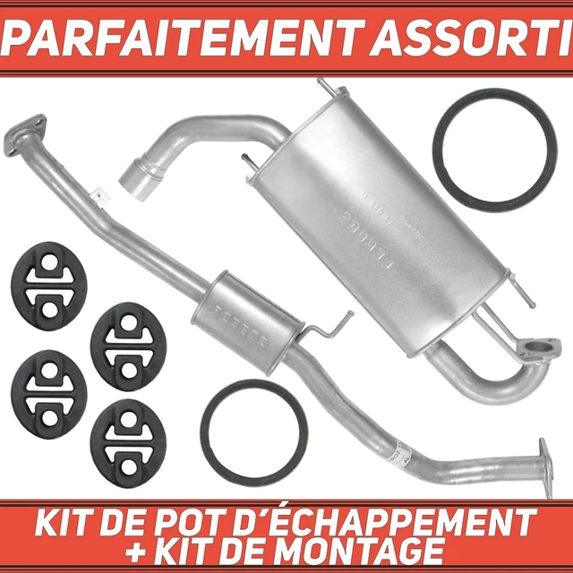 Ligne D'échappement Complète Neuve Pour Mazda 323 F 1.6i - Marque Froeschl, Garantie 2 Ans