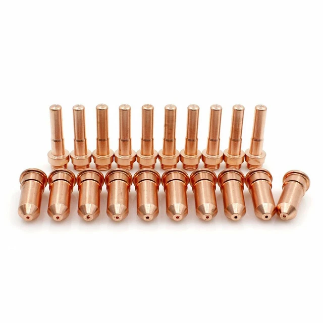 20*Torch Electrode Pipe Tips For Eastwood Versa Cut 60A Soldering Equipment