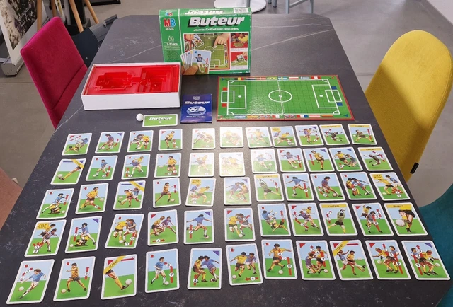 Jeu De Société Vintage MB Le Buteur – Version Française Complète, Occasion, Pour Fans De Football