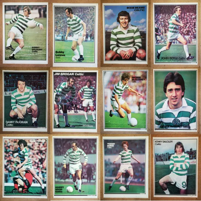 Shoot Football Magazine Single Player Pictures Celtic - Various Multi Players