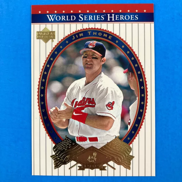 Jim Thome 2002 Upper Deck World Series Heroes #39 MLB Cleveland Indians