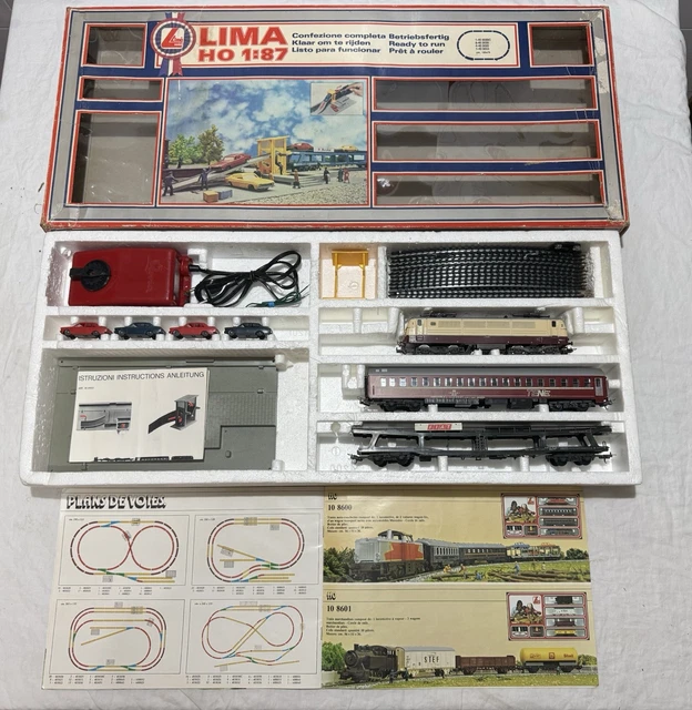 Confezione Trenino Lima Modellismo - HO 10 4003P - Primi Impianti - Complet