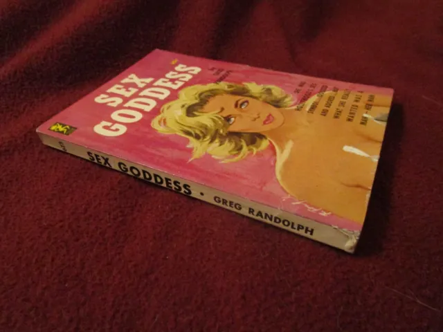 Sex Goddess By Greg Randolph 1962 Pb Sleaze Novel Cover Gga Hollywood Starlet 720 Picclick