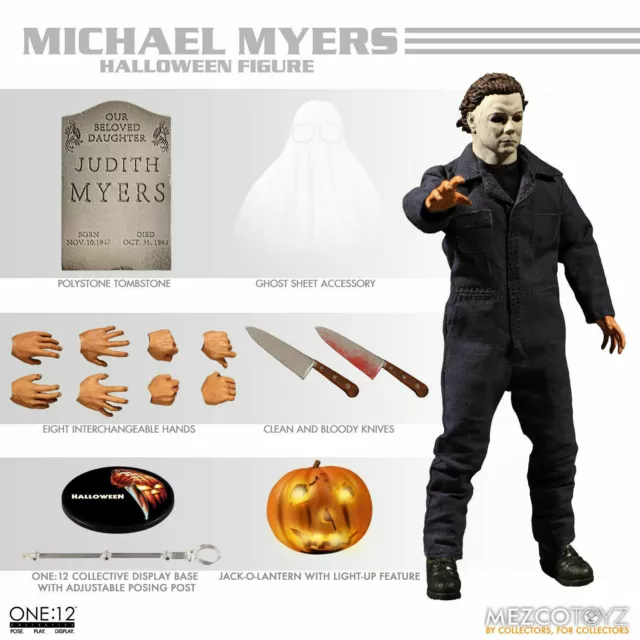 One:12 Collective HALLOWEEN Michael Myers action figure~John Carpenter~Mezco~NIB