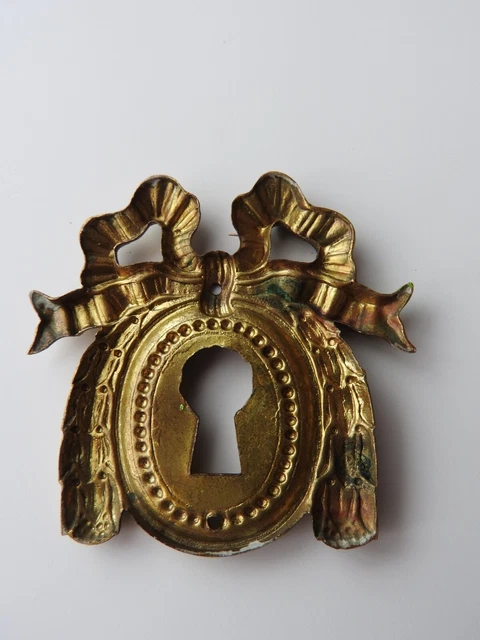 Cadenas Décoratif Laiton Gravé Crâne - Style Vintage, Avec 2 Clés, Pour Décoration Ou Sécurité Légère