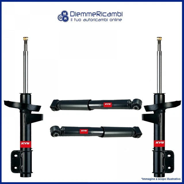 Kit 4 Amortisseurs Monroe Gaz NEUFS Pour Mazda 3 (2004) - Avant + Arrière - Ref KAM019