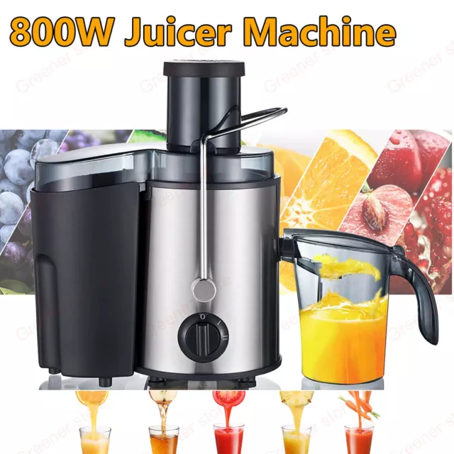 1.5L 800W Juicer Making Machine Fruit Vegetable & Citrus Centrifugal Extractor