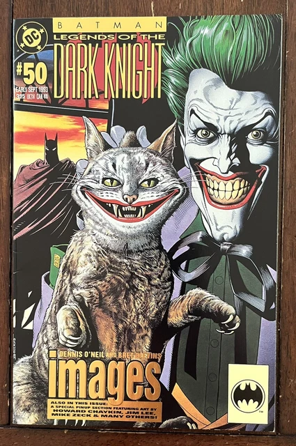 Batman Legends of the Dark Knight #50,Gold Foil embossed cover. High grade raw.