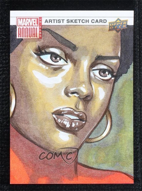 2020 Upper Deck Marvel Annual Sketch Cards 1/1 Veronica O'Connell #SKT Auto p1l