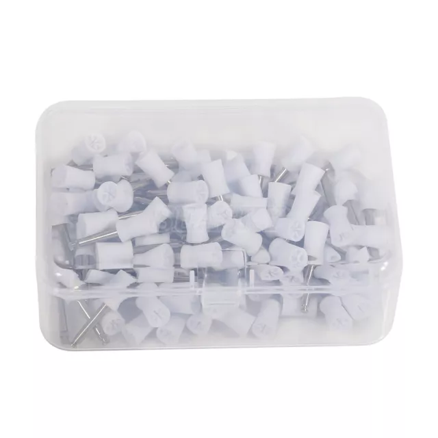 100pcs Dental Disposable Polisher Prophylaxis Bowl Toothbrush Cup Cups Brushes