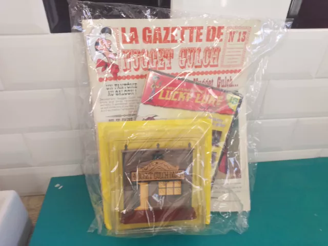 Figurine village atlas Lucky luke la gazette de nugget gulch n°13 le daily