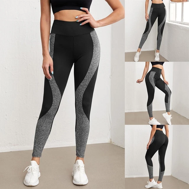 Pantaloni yoga europei e americani vita alta palestra pantaloni da corsa skinny