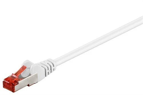 3x CAT 6 Netzwerkkabel S/FTP; CAT 6-0750 S/FTP PIMF WEISS 7.5mPL