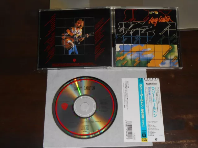 LARRY CARLTON s/t CD Japan 8 tracks Warner Bros WPCP-4091 obi