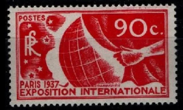 EXPOSITION de PARIS 1937 : n°326, Neuf ** = Cote 33 € / Lot Timbre France