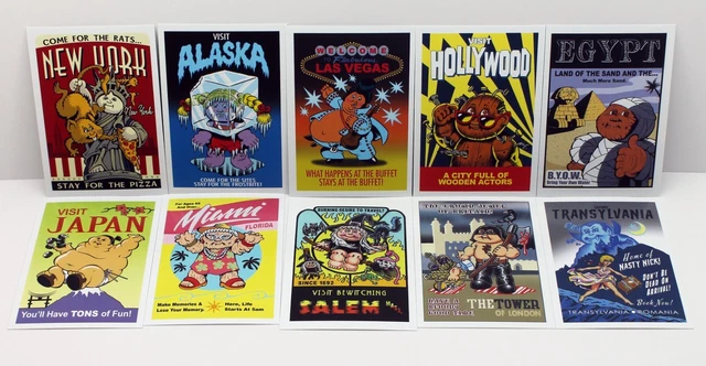 2023 Garbage Pail Kids Go On Vacation Insert TRAVEL STICKERS Single Pick List