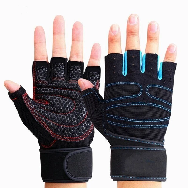 Gym Gloves Fitness Weight Lifting Gloves Body Building Training Sports Exercise