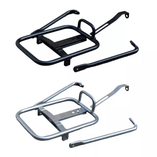 Folding Bike Front Rack Bicycle Cargo Rack Riding Outdoor Pannier Carrier