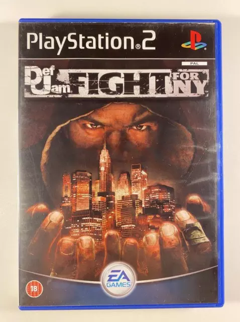 Def Jam Fight for NY 2005 Sony PlayStation PS2 Japan Version EA GAMES  Action