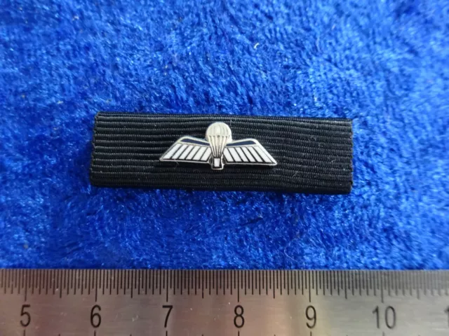 (S1-246) Niederlande  Fallschirmjäger Springerabzeichen Ribbon US/NATO 37mm