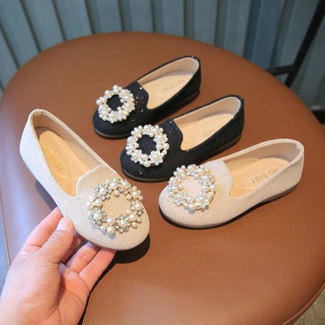 Baby Girls Kids Princess Wedding Party Mary Jane Shoes Dress Pumps School Shoes