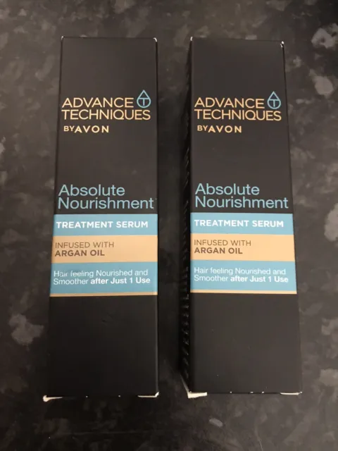 avon advance techniques hair serum Argan Oil X2 Free Postage 💕