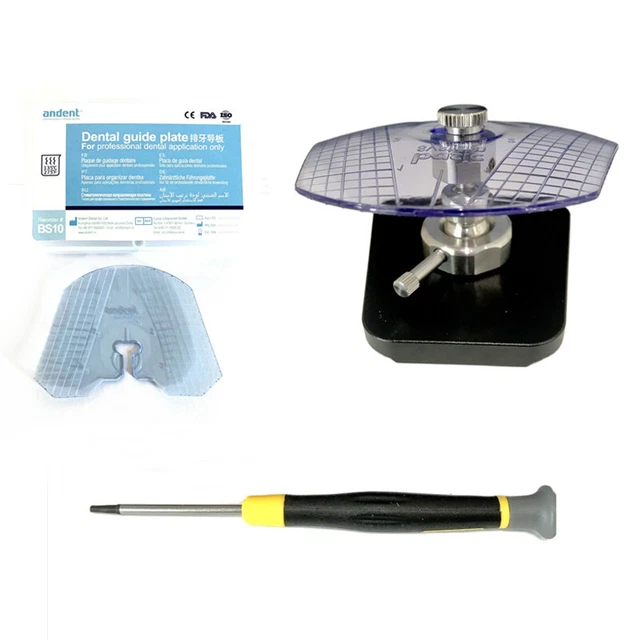 DENTAL GUIDE TEMPLATE Plate Denture Alignment Guide Frame Base