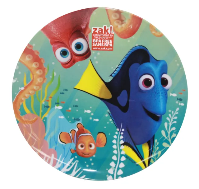 Disney Finding Nemo - Kids Melamine Dinner Plate Zak Designs