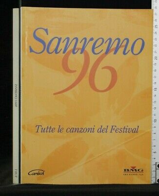 SANREMO 1996 AA.VV Carish BMG Ricordi. 