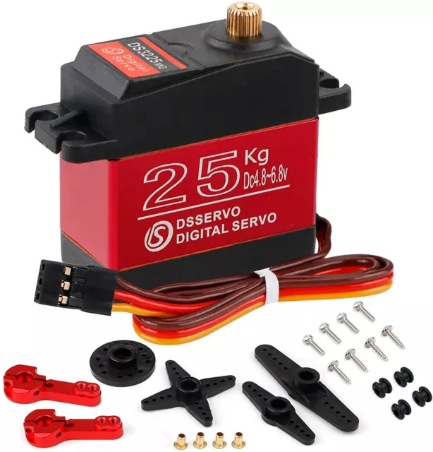 Dsservo DS3225 25kg Wasserdicht Metal Gear High Torque Digital Servo RC