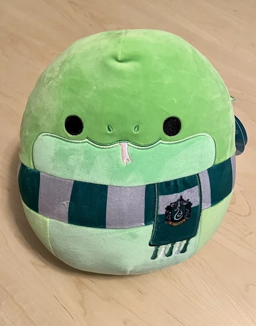 SQUISHMALLOWS HARRY POTTER SLYTHERIN SNAKE 10" Plush Hogwarts House NWT