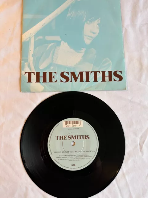 The Smiths There Is A Light That Never Goes Out WEA YZ0003 Rare Paper Label 7"