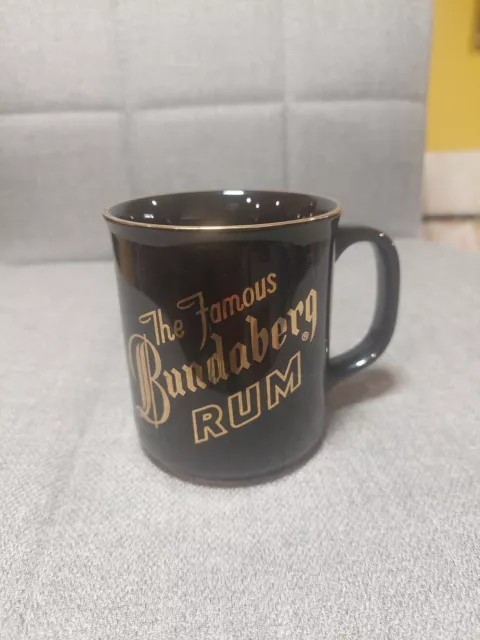 The Famous Bundaberg Rum Ceramic Coffee Mug - Rare Item