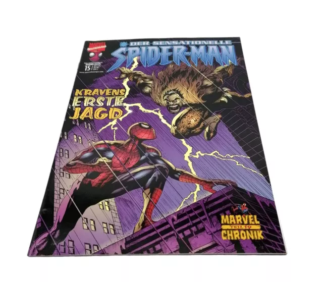 Marvel Der Sensationelle Spider Man Comic Panini Nr. 15 Kravens erste Jagd