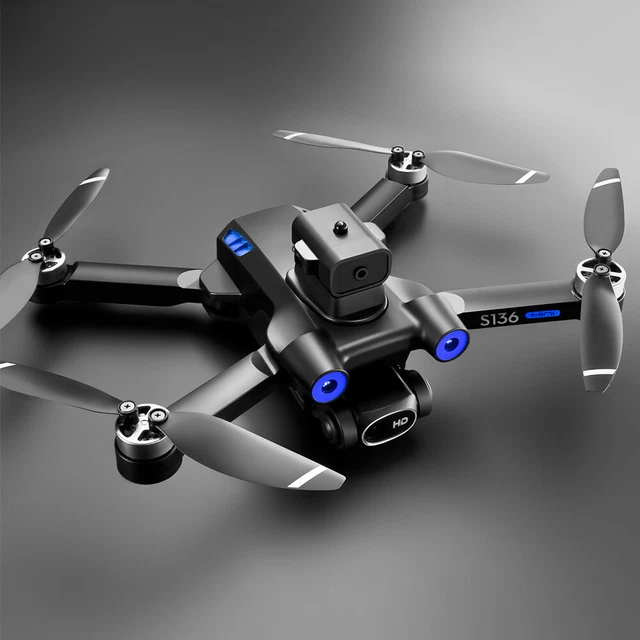 GPS Quadcopter 4K Dual Camera RC Aircraft Foldable FPV Drone for Adults and Kids