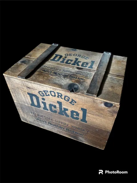 George Dickel Tennessee Whiskey Wooden Crate – Rabbit Creek Market