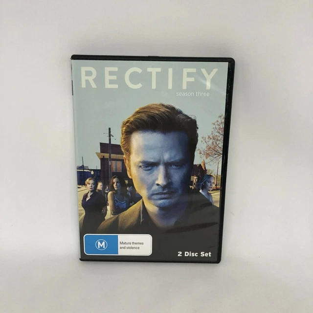 RECTIFY SEASON 3 DVD Region 4 TV SHOW Very Good Condition FREE POSTAGE ...