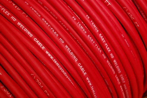 TEMCo WC0474-40 ft 6 Gauge AWG Welding Lead & Car Battery Cable Copper Wire R...