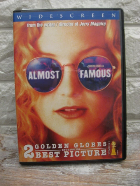 ALMOST FAMOUS (DVD 2001 Wide) Billy Crudup, Frances McDormand, Kate ...