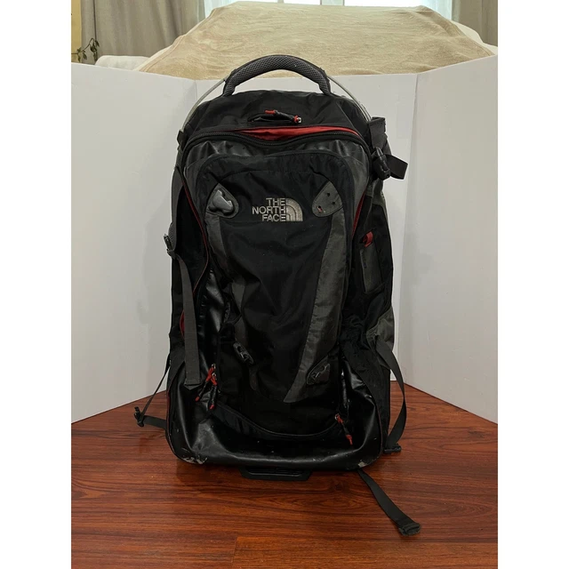 THE NORTH FACE Double Track Wheeled Luggage Rolling Travel Bag