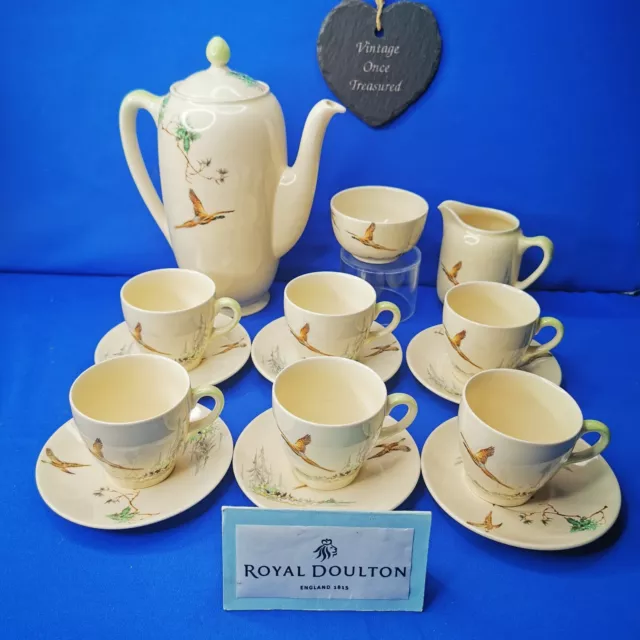 Jill Barklem - Royal Doulton - Coffee and Tea set (7) - Porcelain - Brambly  hedge - Catawiki